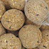 200 x 90g Fettfutter Futterkugeln für Wildvögel mit Netz, natürliche Zutaten, (5000240322)