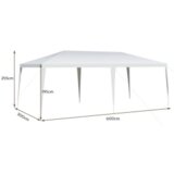 Paviljon 6x3m Bez Stranica 3x6x2,55m | ePonuda.com