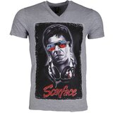 Local Fanatic Majice s kratkimi rokavi 3076285 Siva Cene