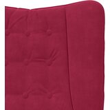  Fotelja Vinska crvena 63 x 67 x 94 cm Baršun | shoptok.hr