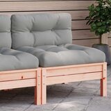  Vrtna sofa bez naslona za ruke s jastucima od masivne duglazije | Eponuda.com