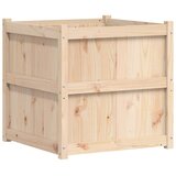  Vrtna sadilica 70 x 70 x 70 cm od masivne borovine | shoptok.hr
