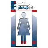 Home 3D home naljepnica za wc (motiv: gospođe, bijele boje, visina: 10 cm) Cijene