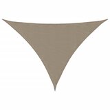 vidaXL Senčno jadro oksford blago trikotno 2,5x2,5x3,5 m taupe, (20743186) | Shoptok.si
