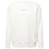 Carlo Colucci Sweater majica 'De Sarro' crna / bijela