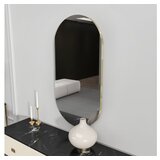 Hanah home ogledalo riors dark grey gold