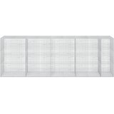  Gabion s žicom debljine 3,5 mm i mrežom 5x2,5 cm 450x100x150 cm | shoptok.hr