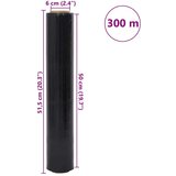 vidaXL raztegljiva folija 6 kosa črna 20 μm 50 cm x 300 m | Shoptok.si