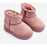 Big Star Children's Snow Boots Insulated With Fur With Little Ears Pink Betty | Shoptok.si
