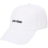 Calvin Klein Kapa s šiltom Logo Embroidery LV04D5003G Bela | Shoptok.si