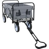  Sklopiva ručna kolica Sivi 94 x 53 x 99 cm Oxford tkanina | shoptok.hr