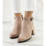 Gemre Beige Glenarm ankle boots | shoptok.hr