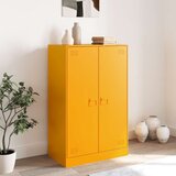  Komoda boja senfa 67 x 39 x 107 cm čelični | Eponuda.com