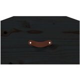 vidaXL Stenska nočna omarica 2 kosa črna 40x29,5x22 cm | Shoptok.si