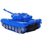 Lean Toys 17277 RC tank na daljinsko upravljanje 1:18 – 27 MHz, svetlobni in zvočni efekti, modra | Shoptok.si