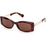 Max&co. MO0144 52E ONE SIZE (55) Havana/Rjava Cene
