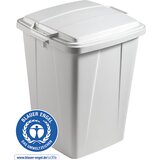 Durable Zbiralnik odpadkov DURABIN® ECO, prostornina 90 l, VxŠxG 610 x 520 x 490 mm, črne barve | Shoptok.si