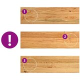  Prozorske klupice 2 kom svijetlosmeđe 70x20x2 cm masivne hrast | shoptok.hr