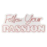 WALLXPERT dekorativna plastična led rasveta follow your passion pink | ePonuda.com