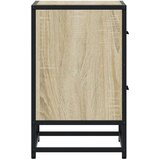 vidaXL Nočna omarica 2 kosa sonoma hrast 40x31x50 cm inženirski les | Shoptok.si