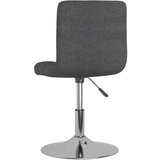 vidaXL Vrtljivi jedilni stoli 4 kosi temno sivo blago, (20945772) | Shoptok.si