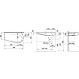 Laufen Lavabo Laufen ALESSI one 90x50 levi (LA8149764001041) | Eponuda.com