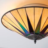 Endon 70240 - stropna svetiljka tiffany dark star 2xE27/40W/230V pr. 49 cm | Eponuda.com