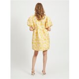 Vila Yellow Floral Balloon Dress Marito - Women | Shoptok.si