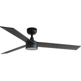 Faro 34298WT1S-LED Ventilator RUDDER L 18W/230V CCT sa prigušivačem, prečnik 132 cm, braon/crna WT + DO | Eponuda.com