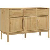 vidaXL Komoda FLORO voštano smeđa 114 x 43 x 74 cm od masivne borovine | shoptok.hr