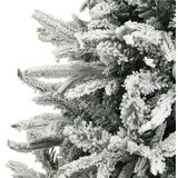 vidaXL Umjetna predsvetljena božićna jelka s kompletom kroglica Zelena | Shoptok.si