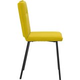 vidaXL Blagovaonske stolice 2 kom žute baršunaste | shoptok.hr