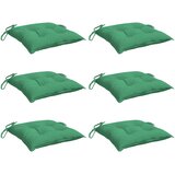  Jastuci za stolice 6 kom zeleni 40 x 40 x 7 cm tkanina Oxford | Eponuda.com