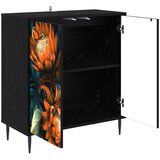  Kreveta LOCHEM Crni hrast 69 x 33 x 76 cm Konstruirano drvo | shoptok.hr