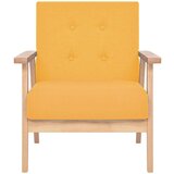 3 3-dijelna garnitura od tkanine žuta | shoptok.hr