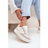 Boto Women's Platform Sneakers Beige Lesida | Shoptok.si