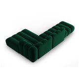 Micadoni Home Temno zelena kotna sedežna garnitura (desni kot) Lupine – | Shoptok.si