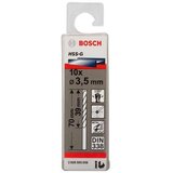 Bosch Burgija za metal HSS-G, DIN 338 3,5 x 39 x 70 mm pakovanje od 10 komada | ePonuda.com