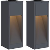  Solarna LED svjetiljka za stazu 2 pcs Antracit | Eponuda.com