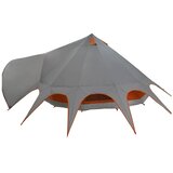  Teepee šator za 7 osoba Siva i narančasta 600 x 600 x 347 cm | Eponuda.ba