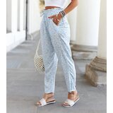 UR/CEO Blue floral wide pants Ippocrate | Shoptok.si