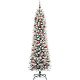  Umjetno božićno drvce Bijelo 210 cm PVC i Metal i Plastika | Eponuda.com