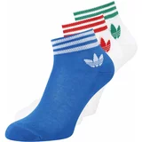 Adidas Čarape 'Island Club Trefoil ' plava / smaragdno zelena / crvena / bijela