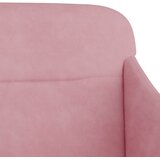  Klupa ružičasta 110 x 76 x 80 cm baršunasta | shoptok.hr
