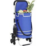 Kolica za kupovinu Plava 47 x 39 x 100,5 cm Oxford tkanina | shoptok.hr