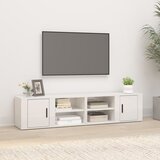 vidaXL TV omarica 2 kosa visok sijaj bela 80x31,5x36 inženirski les Cene