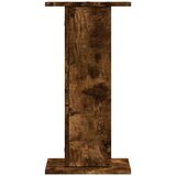 vidaXL Stojalo za rastline 2 kosa dimljeni hrast 30x30x60 cm inž. les | Shoptok.si