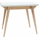 Ragaba Zložljiva jedilna miza z belo ploščo 65x90 cm Envelope - Ragaba