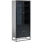 Venture Home vitrina Bakal 41 × 190 × 80 cm, crna | shoptok.hr