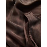 Reserved Asimetrična haljina - tamnosmeđe | shoptok.hr